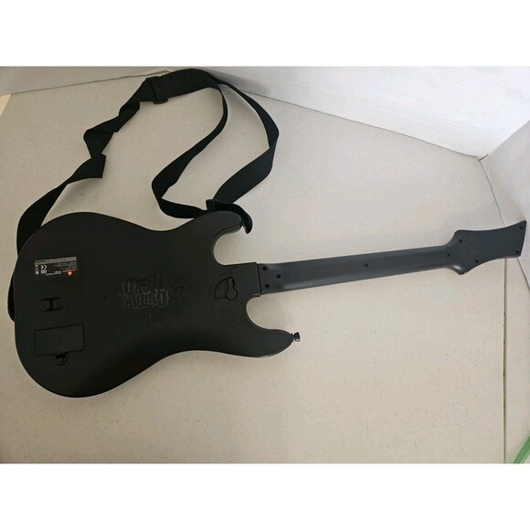 PS3 Guitar Hero World Tour Guitar Red Octane No Dongle Untested - Picture 4 of 6